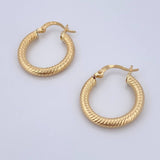 Candongas Zion 2gr / 2cm / Oro 18K &