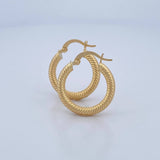 Candongas Zion 2gr / 2cm / Oro 18K &