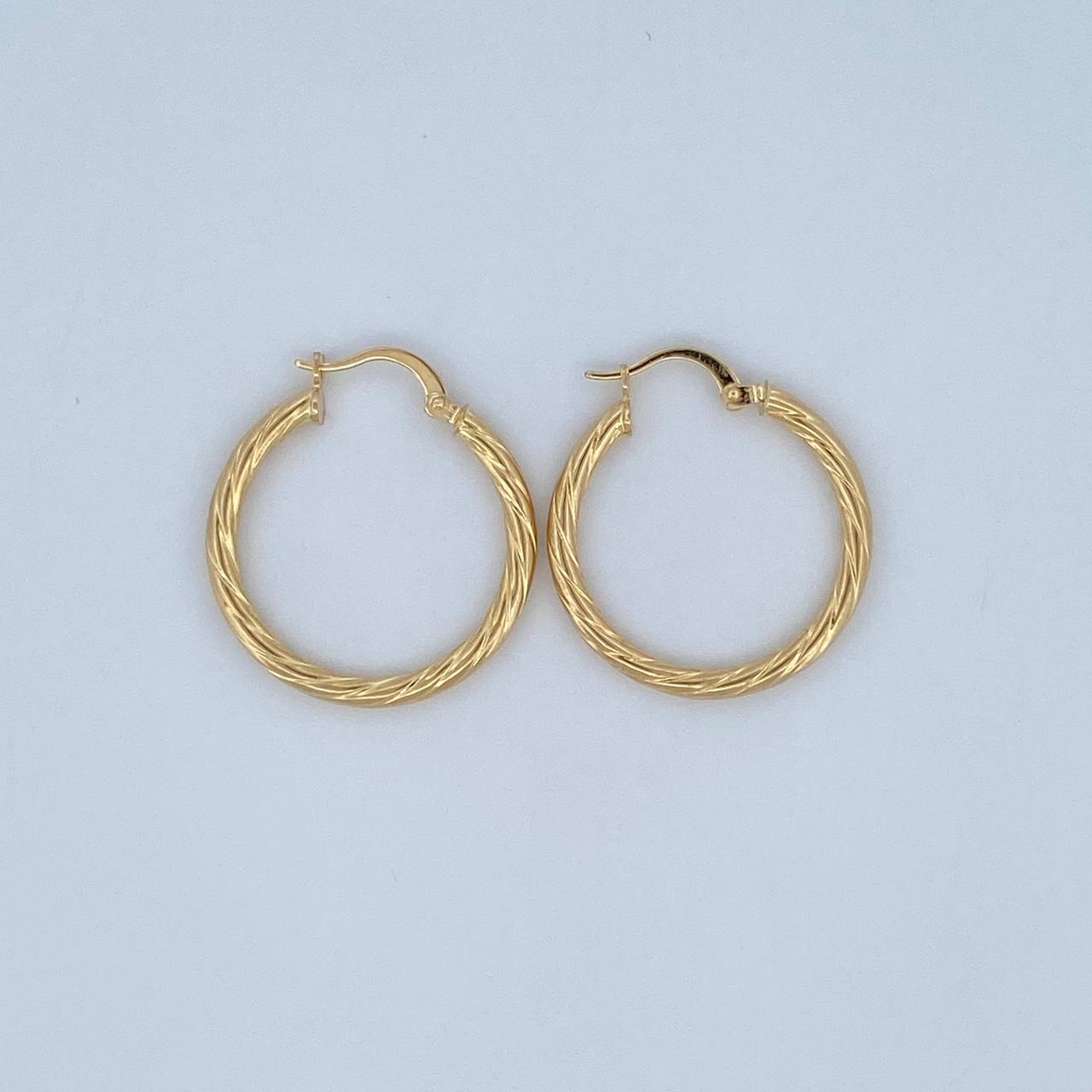 Candongas Mary 2.25gr / 2cm / Oro 18K &