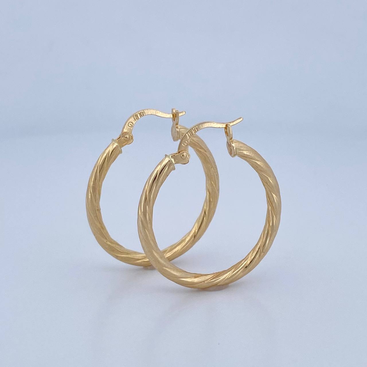 Candongas Mary 2.25gr / 2cm / Oro 18K &