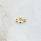 Herraje Manzana 0.3gr / 1.3cm / Oro 18K