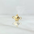 Herraje Manzana 0.3gr / 1.3cm / Oro 18K