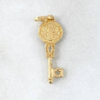 Dije Llave San Benito 1.5gr / 3cm / Oro 18K ©