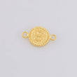 Herraje Letra S Marco Bordeado 0.4g / 1.5cm Oro Amarillo 18K
