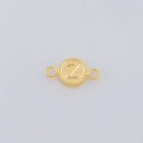 Herraje Letra Z Marco Bordeado 0.45g / 1.5cm Oro Amarillo 18K