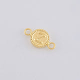 Herraje Letra Z Marco Bordeado 0.45g / 1.5cm Oro Amarillo 18K