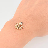 Herraje Pato Bolsa Dinero 1.45gr / 1.5cm / Oro Amarillo 18K ©