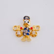 Herraje Pato Bolsa Dinero 1.6gr / 1.5cm / Oro Amarillo 18K *