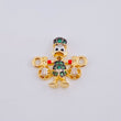 Herraje Pato Bolsa Dinero 1.5gr / 1.5cm / Oro Amarillo 18K