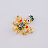 Herraje Pato Bolsa Dinero 1.5gr / 1.5cm / Oro Amarillo 18K