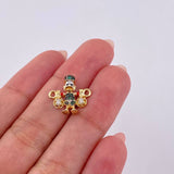 Herraje Pato Bolsa Dinero 1.5gr / 1.5cm / Oro Amarillo 18K