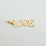 Dije Love 0.45gr / 2.5cm / Oro Amarillo 18K ©