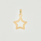 Dije Estrella Silueta 0.45gr / 2cm / Oro Amarillo 18K