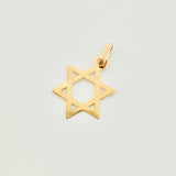 Dije Estrella De David 0.45 g / 2 cm Oro Amarillo 18K