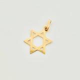 Dije Estrella De David 0.4 g / 1.8 cm Oro Amarillo 18K