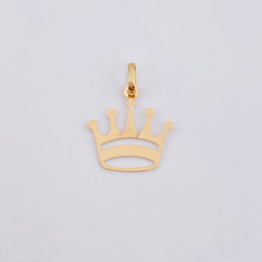 Dije Corona 0.45gr / 2.2cm / Oro Amarillo 18K