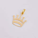 Dije Corona 0.45gr / 2.2cm / Oro Amarillo 18K