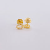 Topos Corazon Silueta Tupida 0.55 g / 4.8 mm Oro Amarillo 18K
