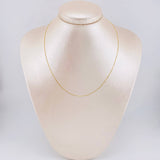 Cadena Veneciana 0.9gr / 40cm / 0.5mm Oro Amarillo 18K