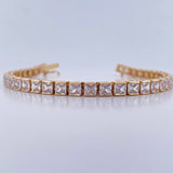 Pulso Tennis 22.5gr / 18.2cm / Oro 18K &