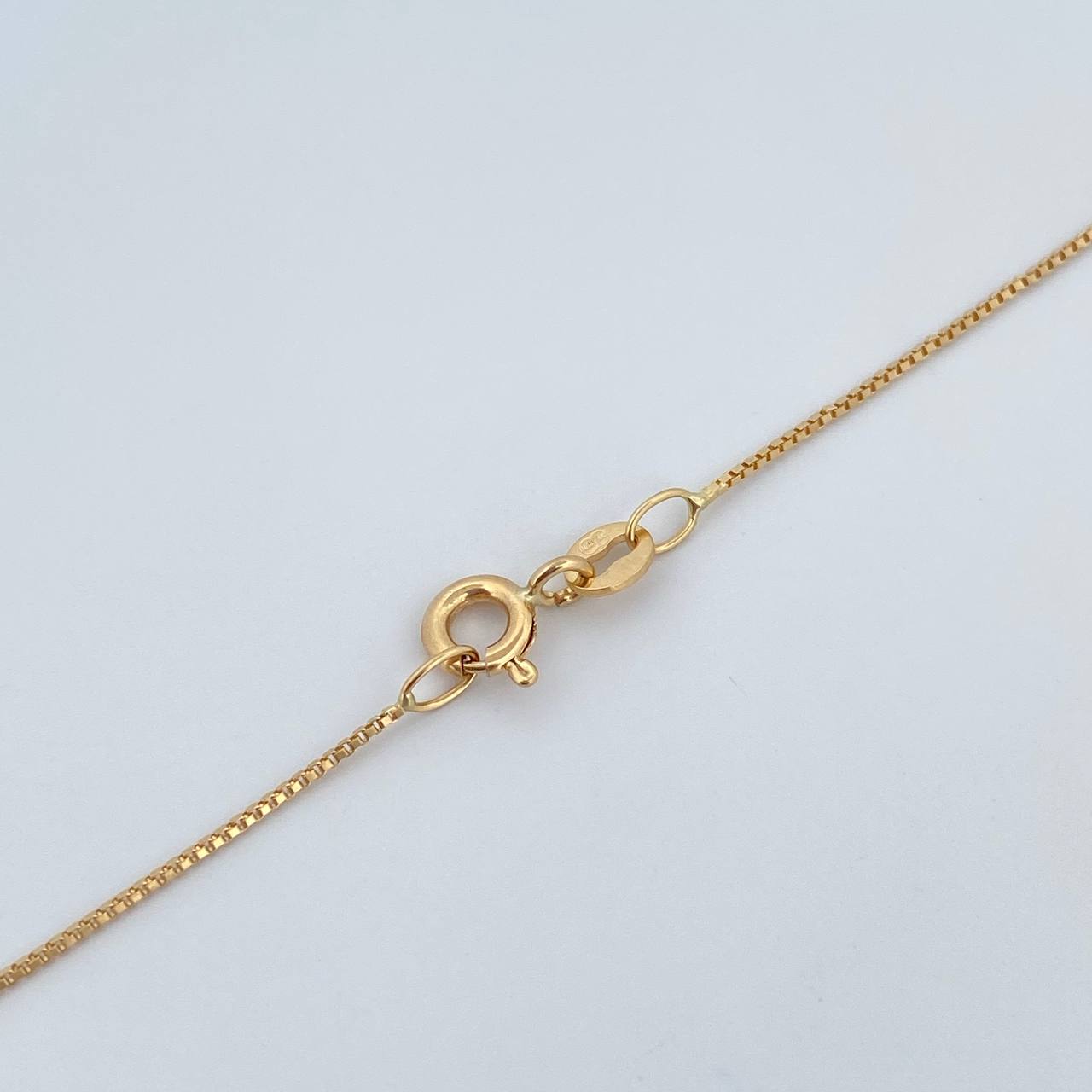 Cadena Veneciana 1.8gr / 50.2cm / 0.4mm Oro Amarillo +3 18K &