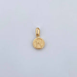 Dije Letra K 0.4gr / 1.4cm / Troquelado Oro Amarillo 18K &