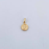 Dije Letra J 0.4gr / 1.4cm / Troquelado Oro Amarillo 18K &