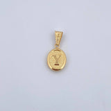 Dije Letra Y 0.45gr / 2cm / Troquelado Oro Amarillo 18K &