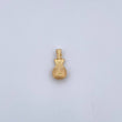 Dije Bolsa Dinero 0.45gr / 1.8cm / Troquelado Oro Amarillo 18K &