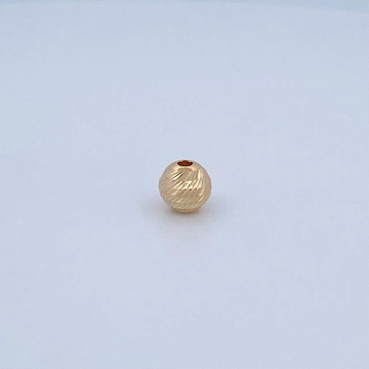 Bola Diamantada 7mm  Oro Amarillo &