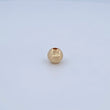 Bola Diamantada 7mm  Oro Amarillo &