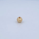 Bola Diamantada 7mm  Oro Amarillo &