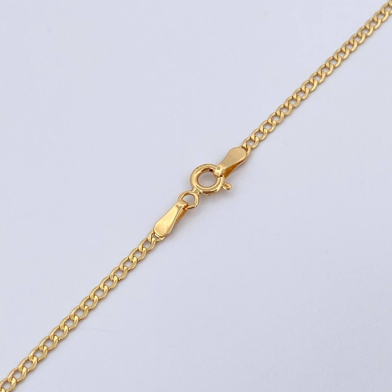 Cadena Cubana 2.65gr /  cm-60cm / Oro Amarillo +1 18K $