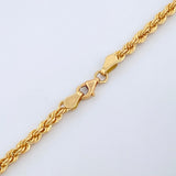 Cadena Lazo 8.8gr / 60cm / Oro Amarillo +3 18K $