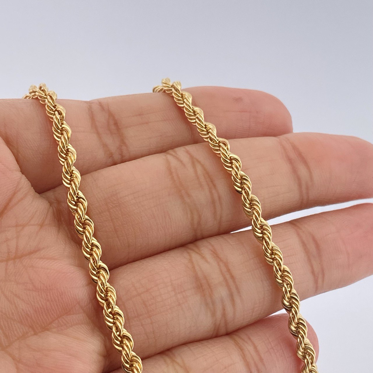 Cadena Lazo 8.8gr / 60cm / Oro Amarillo +3 18K $