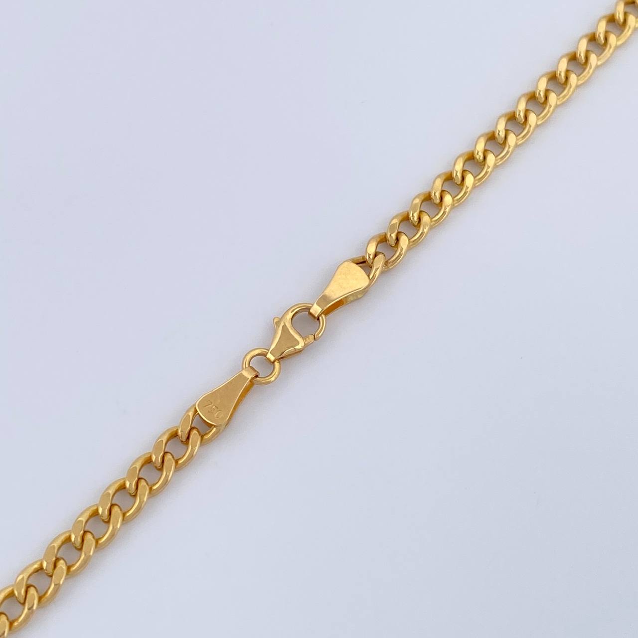 Cadena Cubana 10.7gr / 60cm / Oro Amarillo +1 18K $