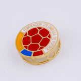 Herraje Escudo Selección 3.6 g / 1.7 cm Oro Amarillo 18K