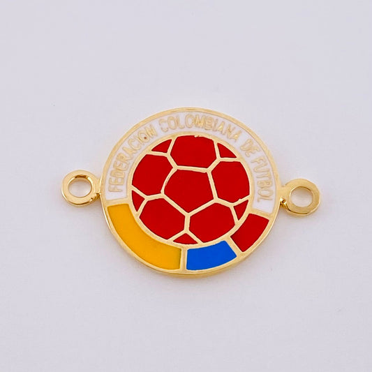 Herraje Escudo Selección 2.85 g / 2.5 cm Oro Amarillo 18K