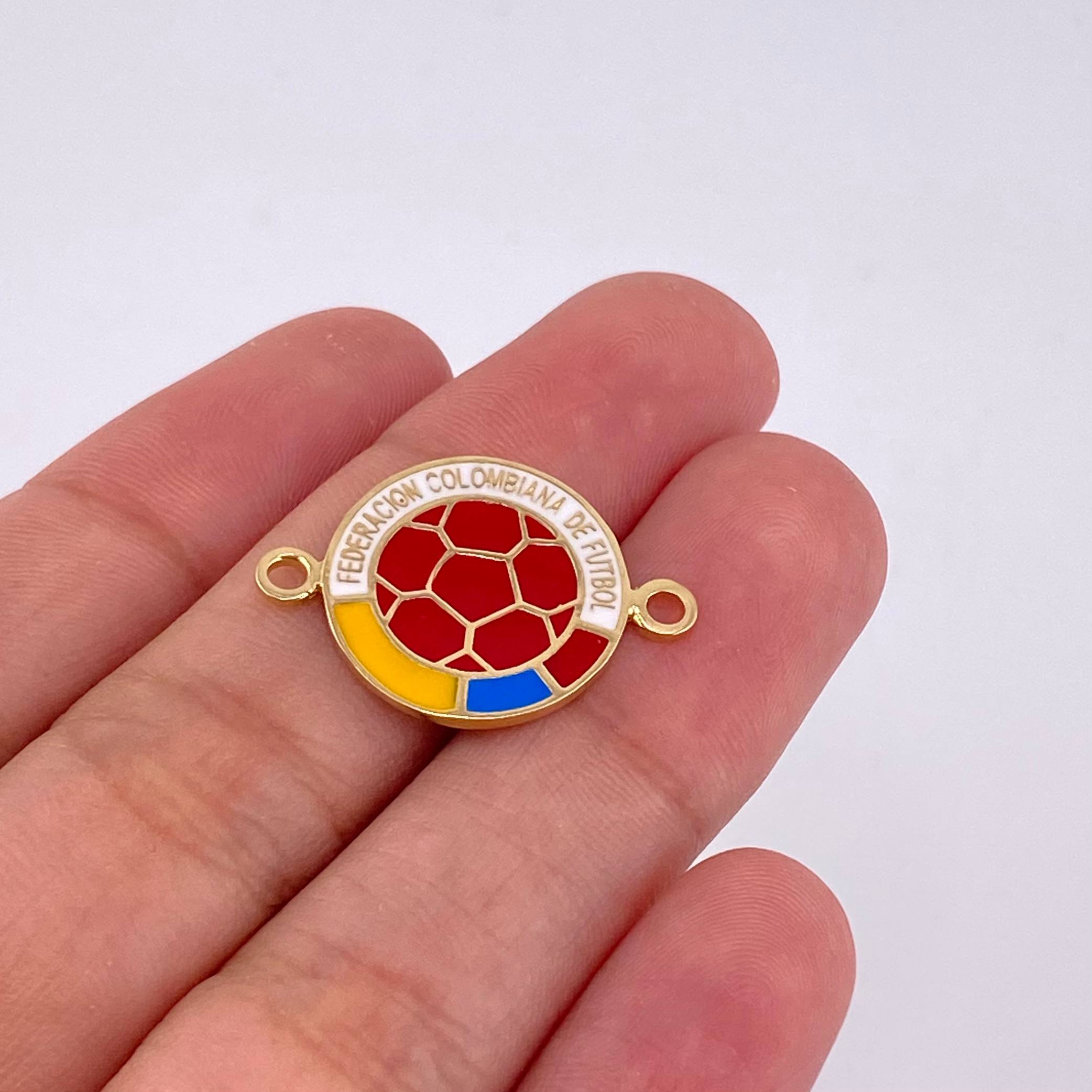Herraje Escudo Selección 2.65 g / 2.5 cm Oro Amarillo 18K