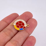 Herraje Escudo Selección 2.85 g / 2.5 cm Oro Amarillo 18K
