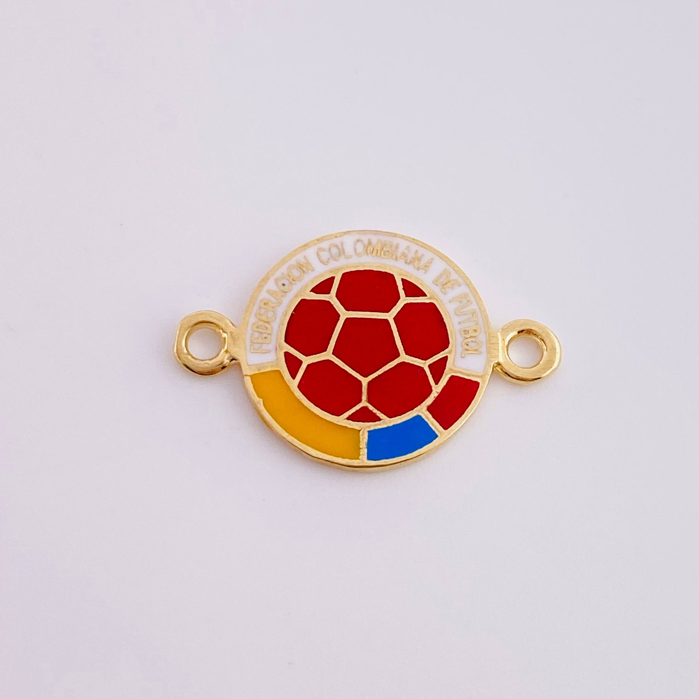 Herraje Escudo Selección 1.65 g / 2.2 cm Oro Amarillo 18K
