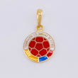 Dije Escudo Selección 1.95 g / 2.5 cm Oro Amarillo 18K