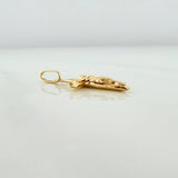 Dije Cruz Cristo 0.75gr / 3cm / Oro Amarillo 18K &