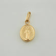 Dije Virgen Milagrosa 0.5gr / 1.5cm / Troquelado Oro Amarillo &