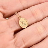 Dije San Miguel Arcangel 0.55gr / 1.9cm / Oro Amarillo 18K