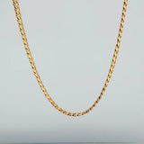 Cadena Cubana 33.02gr / 67.2cm / 4mm Oro Amarillo 18K $