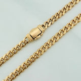 Cadena Cubana 33.02gr / 67.2cm / 4mm Oro Amarillo 18K $