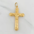 Dije Dije Cruz Cristo 3.3gr / 5.9cm / Oro Amarillo 18K