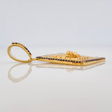 Dije Medusa Tribal 4.9gr / 4.3cm / Oro Amarillo 18K $