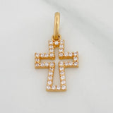 Dije Cruz 1gr / 2cm / Oro Amarillo 18K $